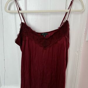 Dynamite Lace Trim Tank Top